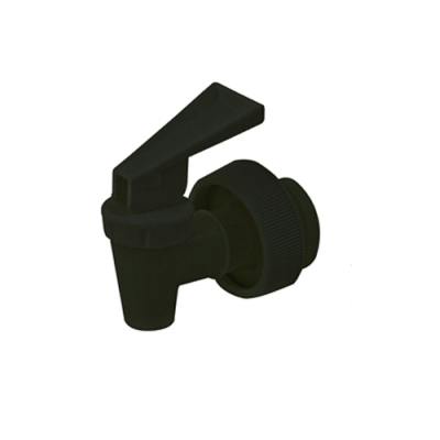 38mm HFSS No-Drip® Black Polypropylene Spigot with Washer