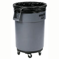 40" W x 48" L x 4 mil Thick Black LLDPE Heavy Duty Can Liners - Case of 50