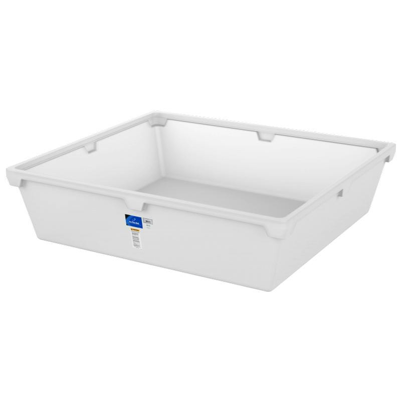 1200 Gallon Natural MDPE Rectangular Open Top Secondary Containment Tank - 116" L x 102" W x 29" Hgt.