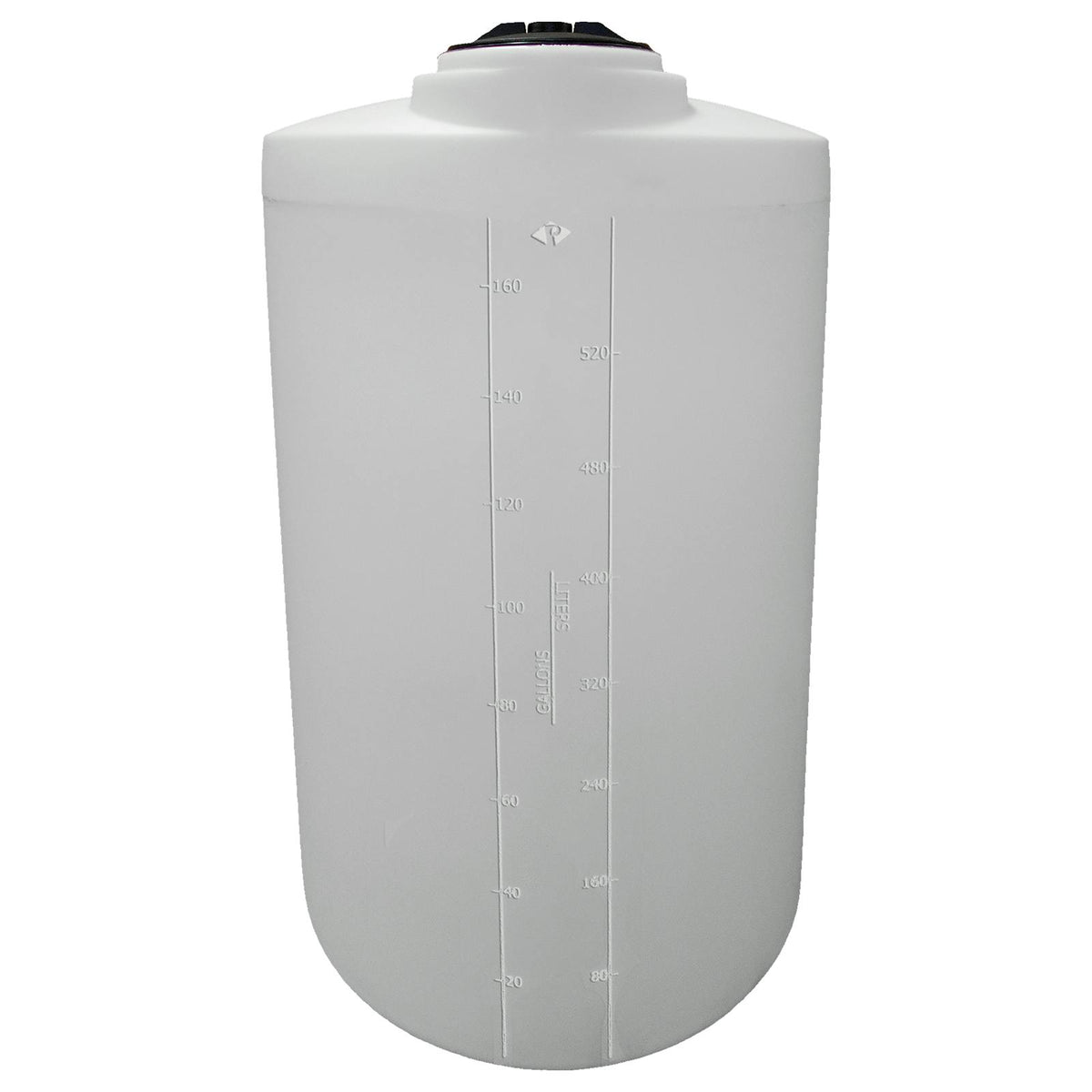 175 Gallon Tan XLPE ProChem® Process Chemical Tank (1.9 Specific Gravity) with 8" Lid - 34" Dia. x 55" Hgt.
