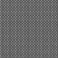 1/16" x 24" x 48" Gray PVC Perforated Sheet with Staggered Rows - 1/8" Holes on 3/16" Centers