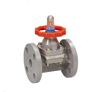 4" Flanged CPVC Hayward® DAB Series Diaphragm Valve w/PTFE Diaphragm