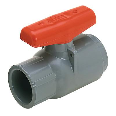 1/2" Socket PVC Compact Industrial Ball Valves