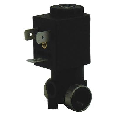 1/8" NPT 1.5mm Orifice 3-Way Nylon Solenoid Valve - 120 VAC Spaded