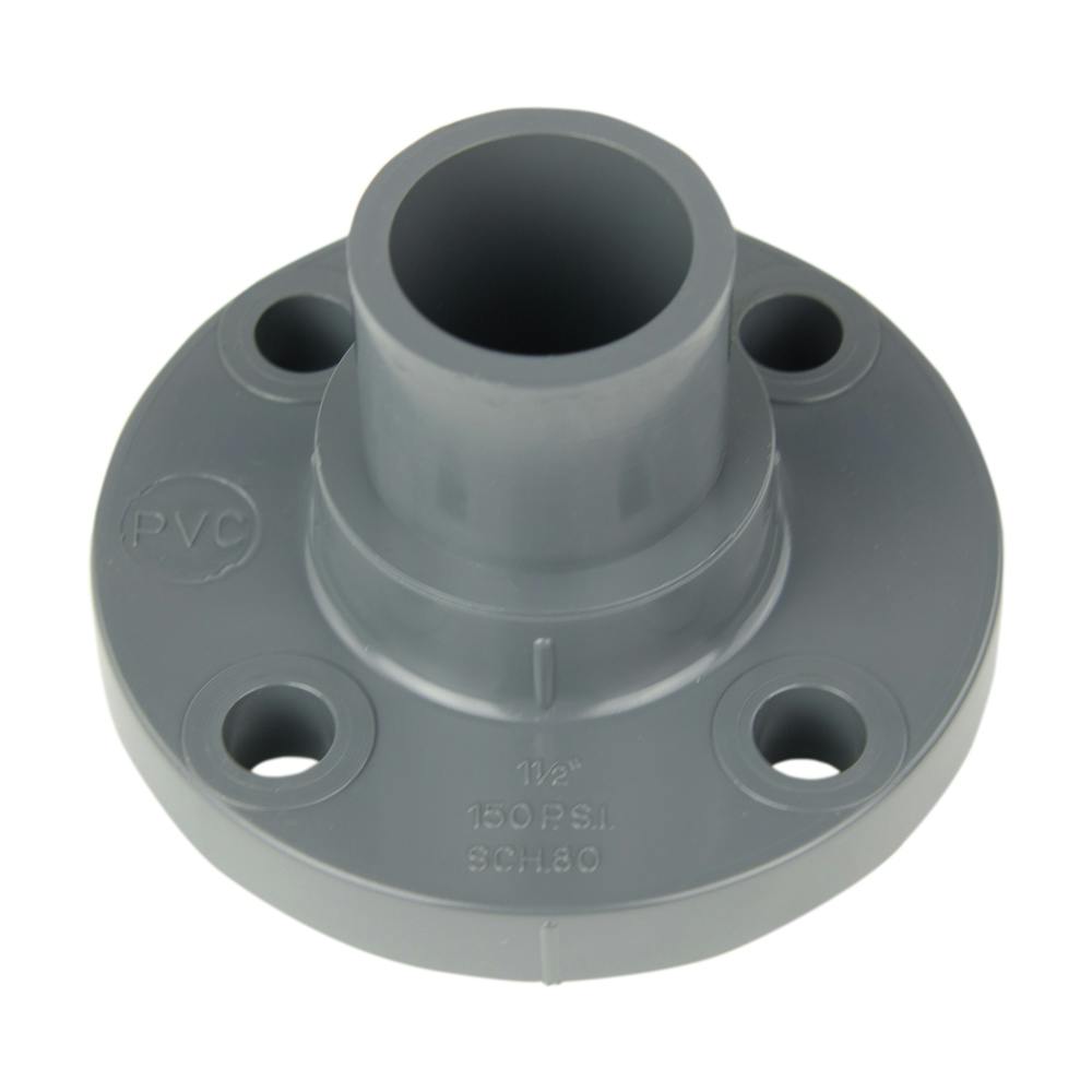 1-1/2" PVC BVX Series Ready Flanges