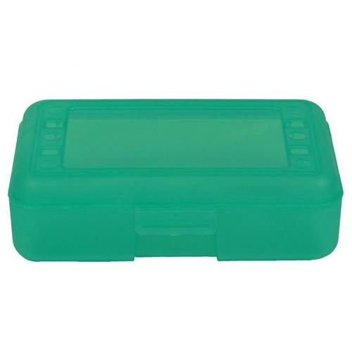 Lime Pencil Boxes - 8.5" L x 5.5" W x 2.5" Hgt.
