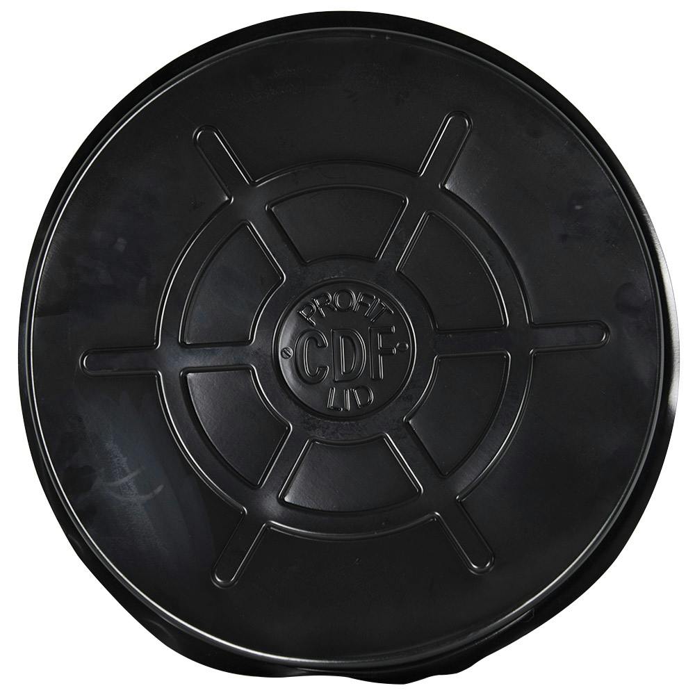 Black Tight Head Drum Cover