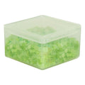3 Dram Translucent Flex-A-Top Box - 1.25" L x 1.25" W x 0.75" Hgt.