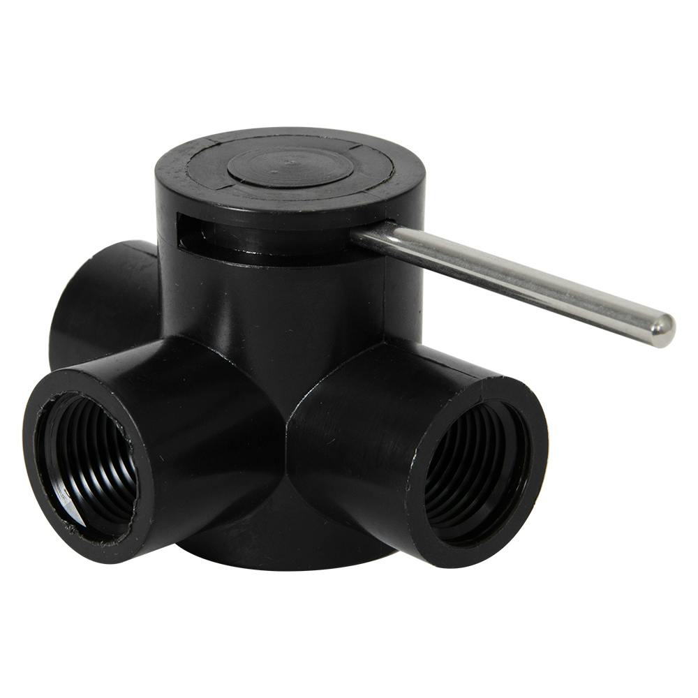 1/2" 2 Position 3-Way Elliptic Valve