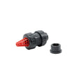 3/4" Threaded/Socket Gray PVC True Union Check Valve with FKM O-Ring