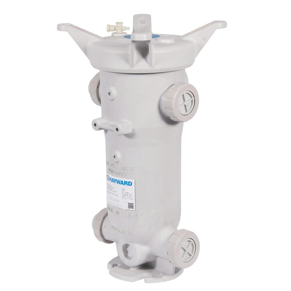 Hayward® FLV Series 2" Flanged GFPP Simplex Bag Filter - Single Length
