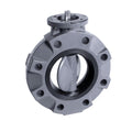 3" Hayward® BYV Series PVC Butterfly Valve - Actuation Ready