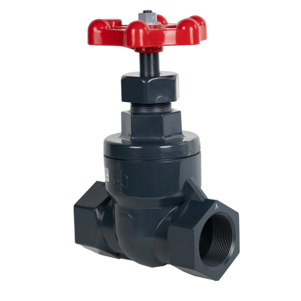 1/2" Threaded PVC Globe Valve