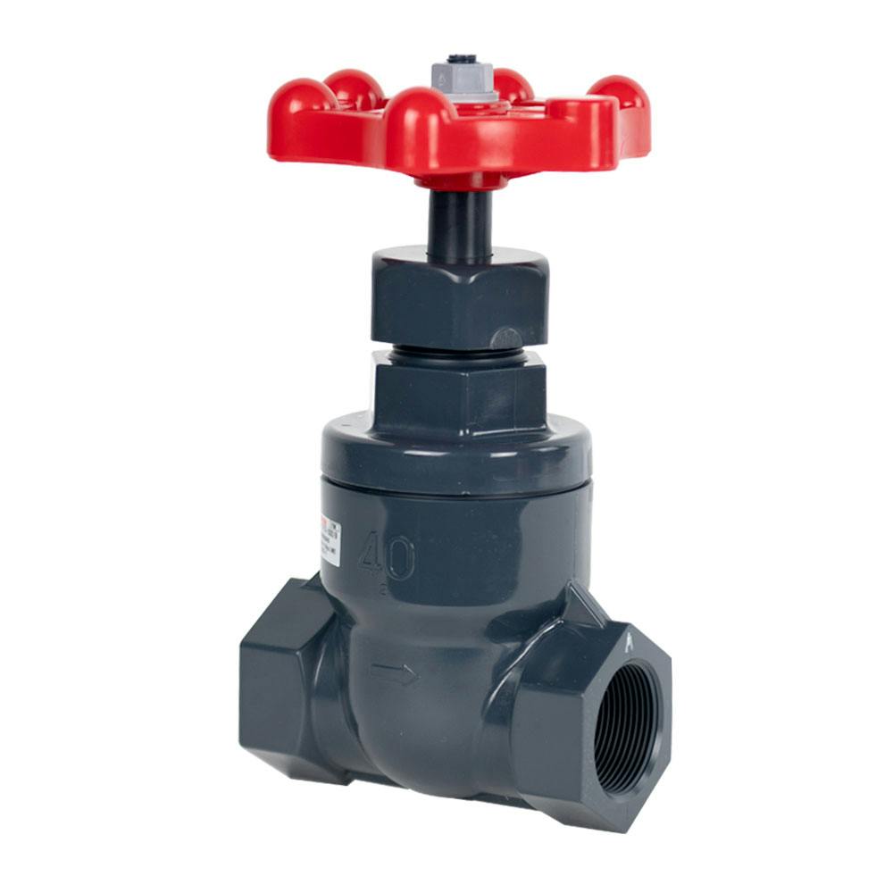 1-1/2" Threaded PVC Globe Valve