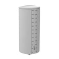 300 Gallon ProChem® Natural MDPE 22.5° Cone Bottom Tank (1.0 Specific Gravity) with Shoebox Cover - 35" Dia. x 83" Hgt.