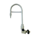 1/2" Wall Mount Natural Polypropylene Gooseneck Faucet with Needle Valve