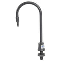 1/2" Deck Mount Gray PVC Gooseneck Faucet without Valve