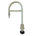 1/2" Deck Mount Natural Polypropylene Gooseneck Faucet without Valve