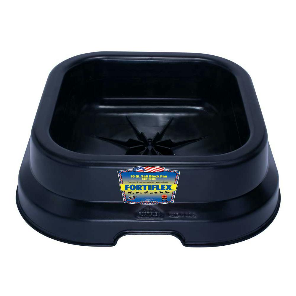 Black Square Salt Block Pan