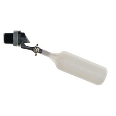 PVC Mini Adjustable Float Valve With 1/2" MIPT Inlet