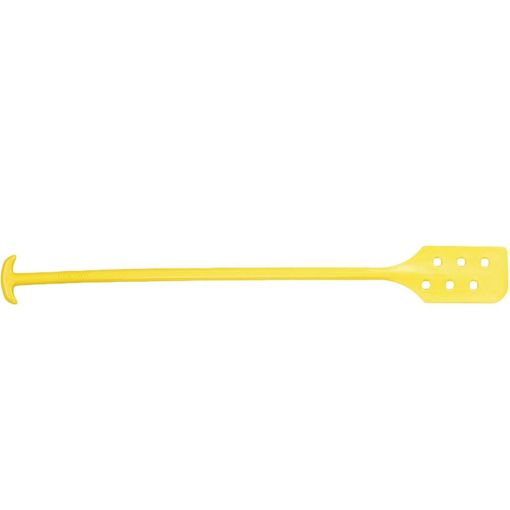 52" Yellow Polypropylene Vikan® Mixing Paddle with Holes