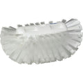 White Polypropylene Vikan® Tank Brush with Medium Polypropylene Bristles (Handle Sold Separately)