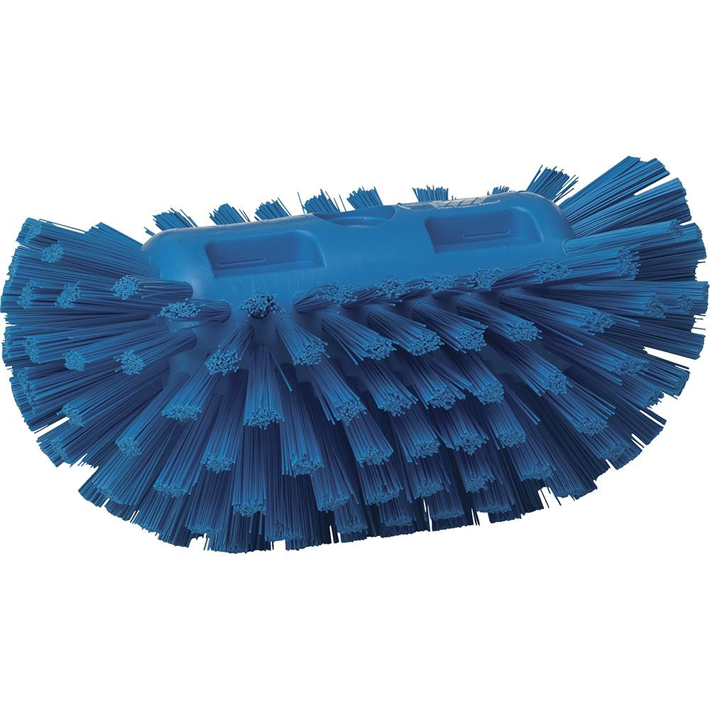 Blue Polypropylene Vikan® Tank Brush with Stiff Polyester Bristles (Handle Sold Separately)