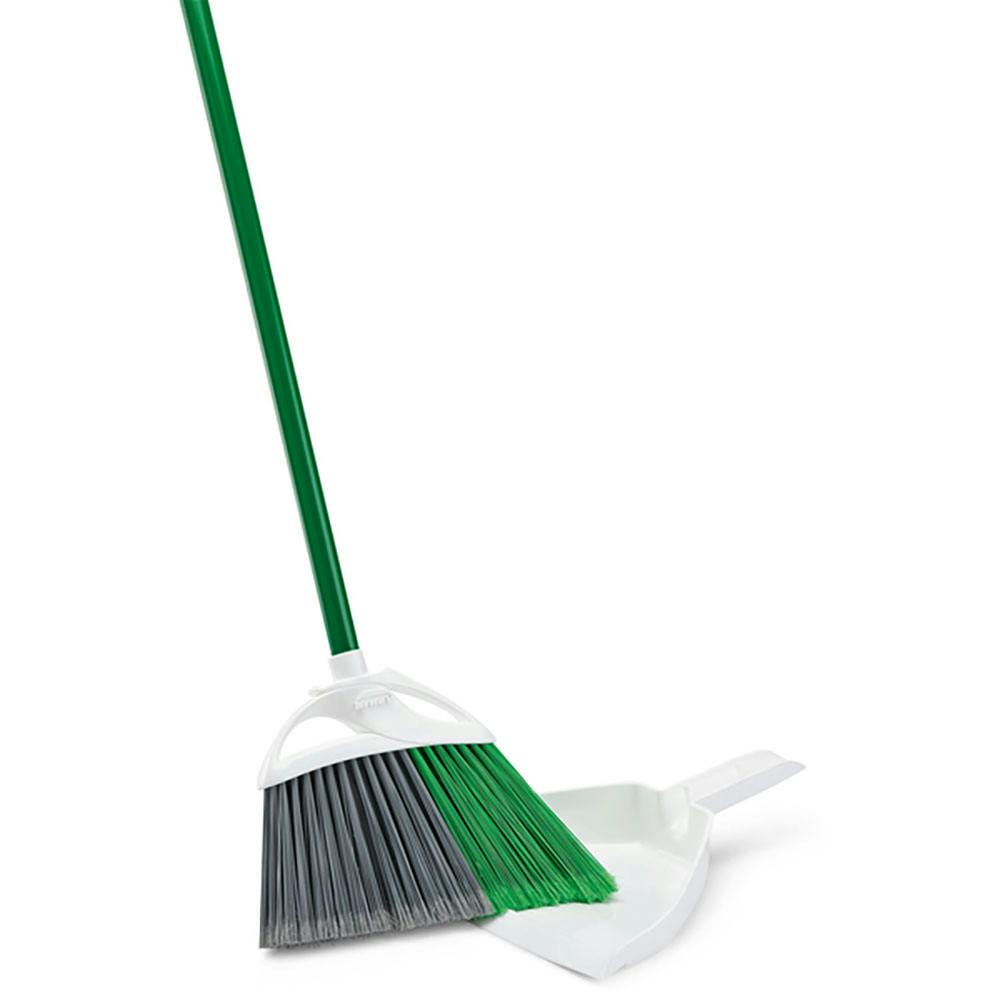 11" Libman® Precision Angle® Broom with Dustpan
