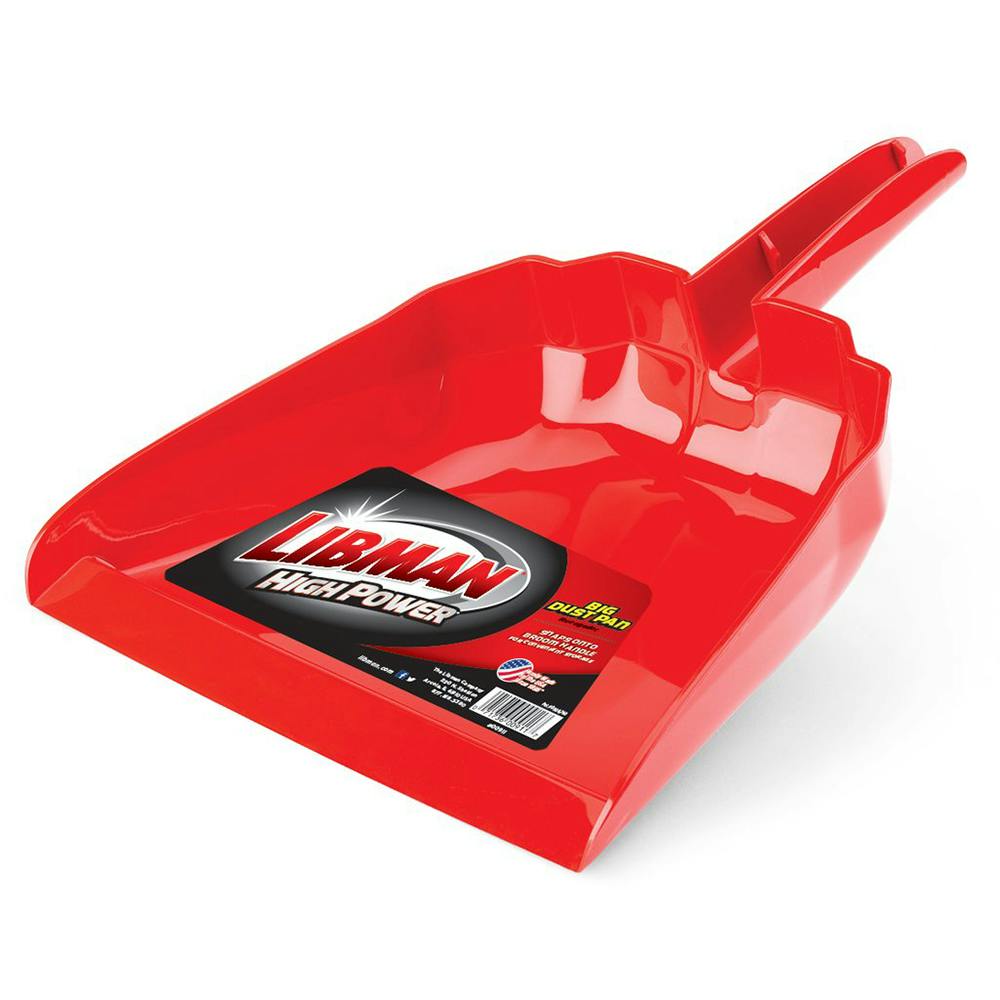 13" Red Libman® Dustpan