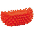 Orange Polypropylene Vikan® Tank Brush with Stiff Polyester Bristles (Handle Sold Separately)