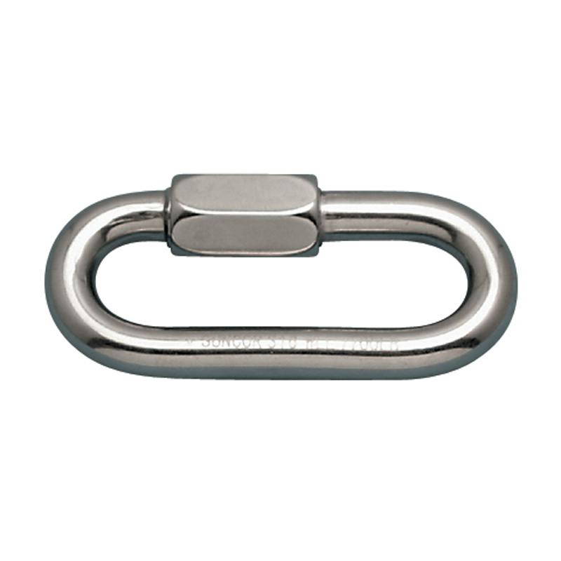 3/4" Thick x 6.94" L Type 316 Stainless Steel Long Quick Link