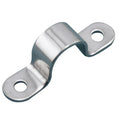 0.32" Opening ID x 1.76" Total L Type 304 Stainless Steel Eye Strap with 2 Mounting Holes