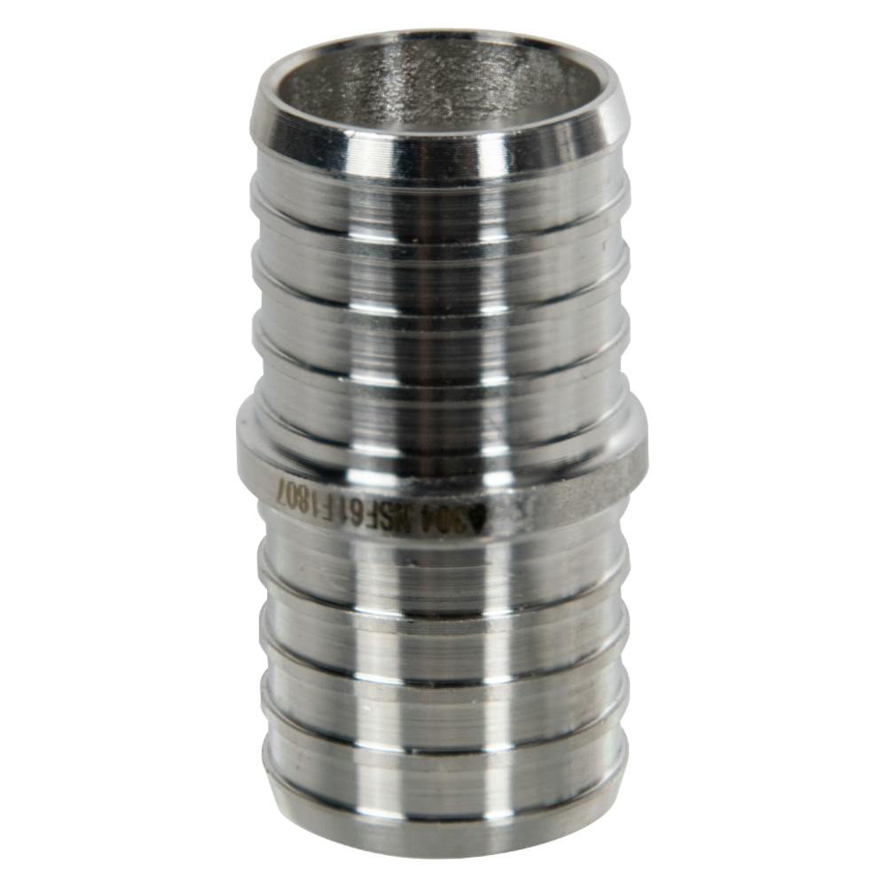 1" PEX x 1" PEX Stainless Steel Coupling