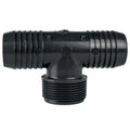 1" Insert x 1" MPT PVC Tee