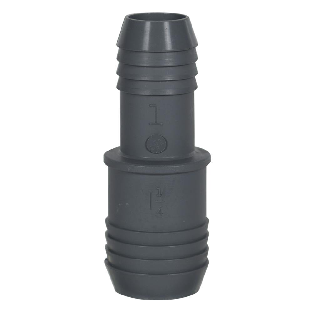 1-1/4" x 1" Polypropylene Reducer Coupling