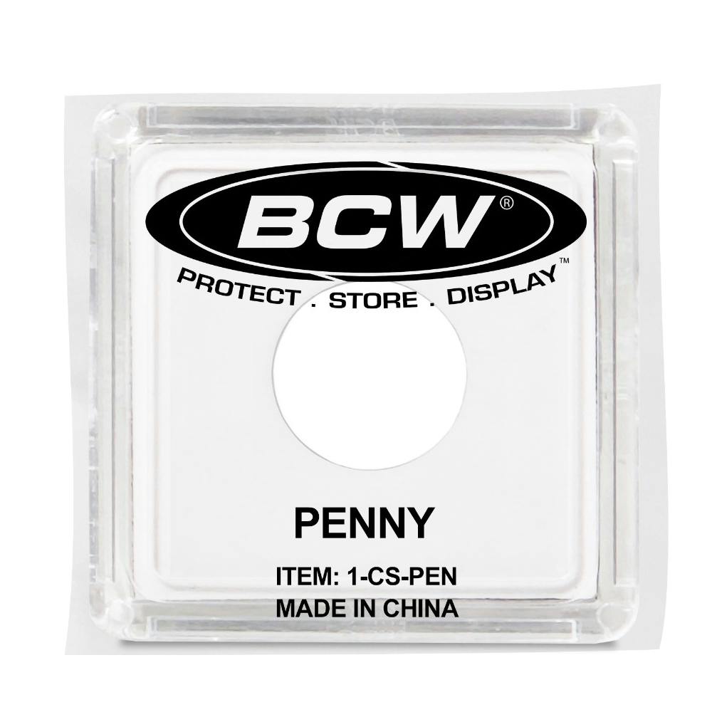 BCW® 2" x 2" Penny Coin Snap Holder