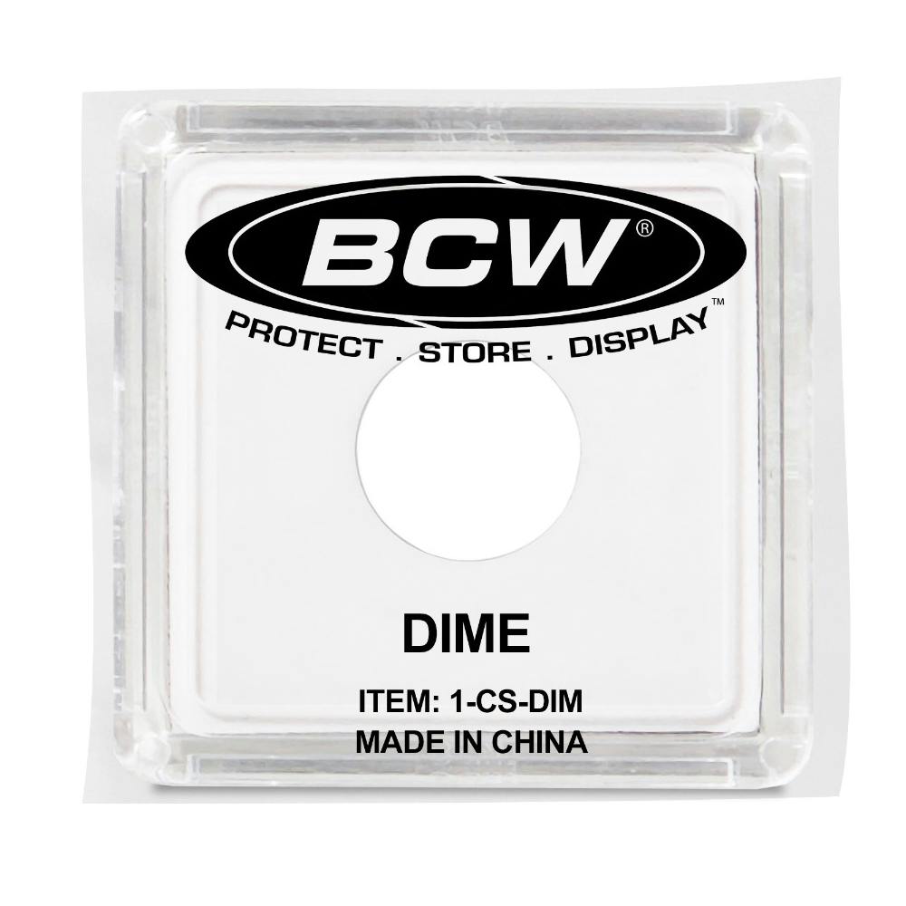 BCW® 2" x 2" Dime Coin Snap Holder