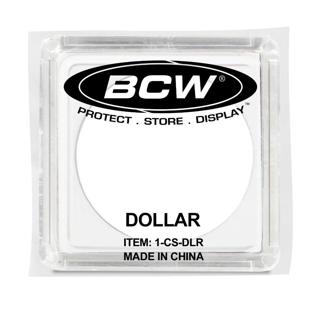 BCW® 2" x 2" Silver Dollar Coin Snap Holder