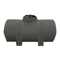 330 Gallon Dark Gray LLDPE ProChem® Horizontal Leg Tank (1.5 Specific Gravity) with 16" Twist Lid - 36" Dia. x 80" L