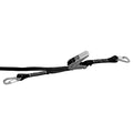 2" W x 20' L Black Nylon Marine-Grade Stainless Steel Standard Ratchet Assembly with Clips