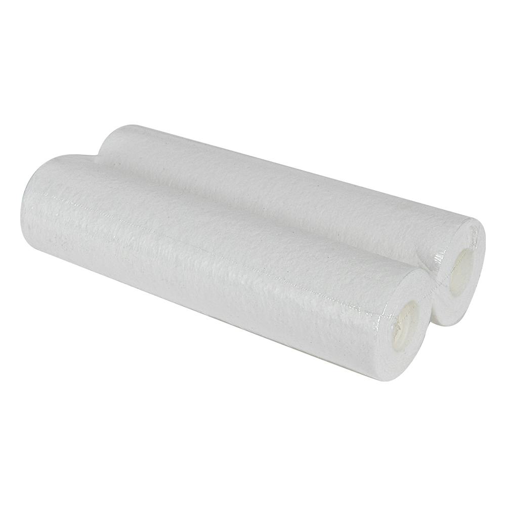 Spun Polypropylene Water Filter Cartridges - 2-1/2" x 9-7/8" (Package of 2)