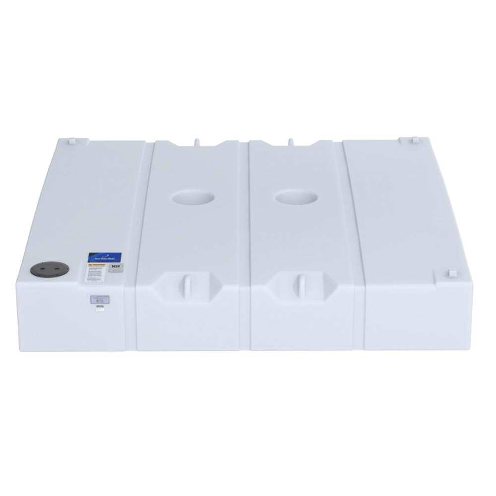 500 Gallon White Low Profile Holding Tank - 94.5" L x 92" W x 17.15" Hgt.