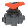 3/8" NPT 523 Pro Series Metering PVC Ball Valve with FKM Seals
