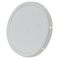 White HDPE Tear-Tab Lid for 2 Gallon USP Premium Bucket