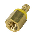3/8"-18 FNPTF x 3/8" Hose Barb Brass Female Push-Lok® Fitting