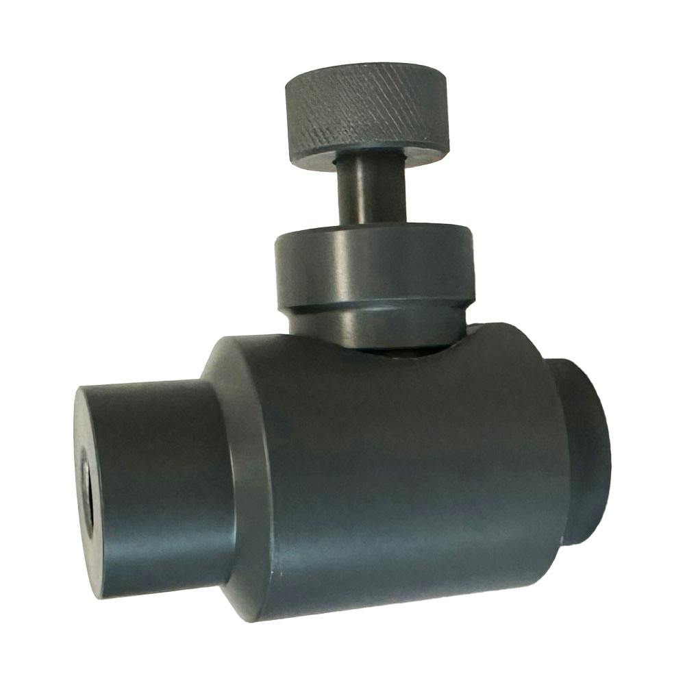 1/4" Threaded Gray PVC Needle Valve
