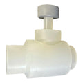 3/8" Threaded Natural Polypropylene Needle Valve