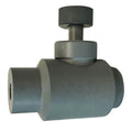 1/4" Threaded Gray CPVC Needle Valve