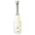 1/4" Threaded Natural Polypropylene Pressure Relief Valve - 60 psi to 120 psi