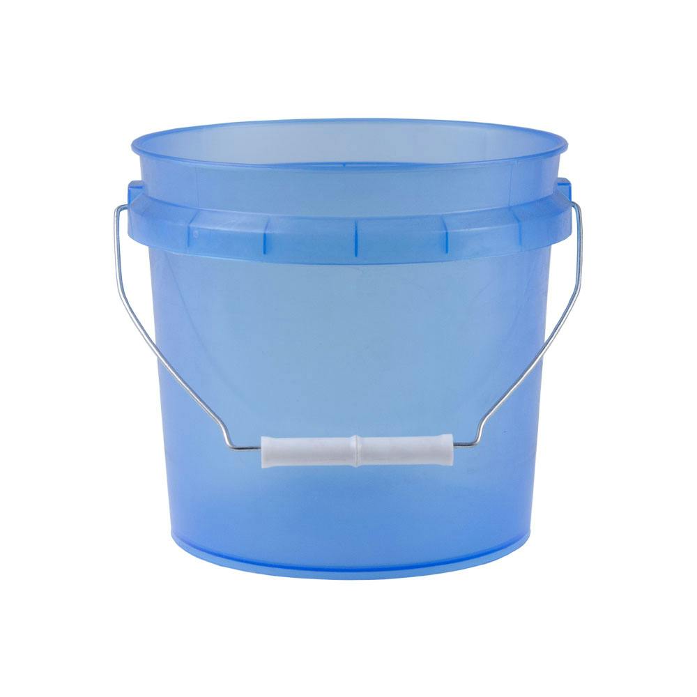 1 Gallon Leaktite® Translucent Blue Polyethylene Bucket